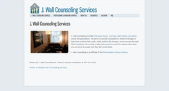 Desktop Screenshot of jwallcounseling.com